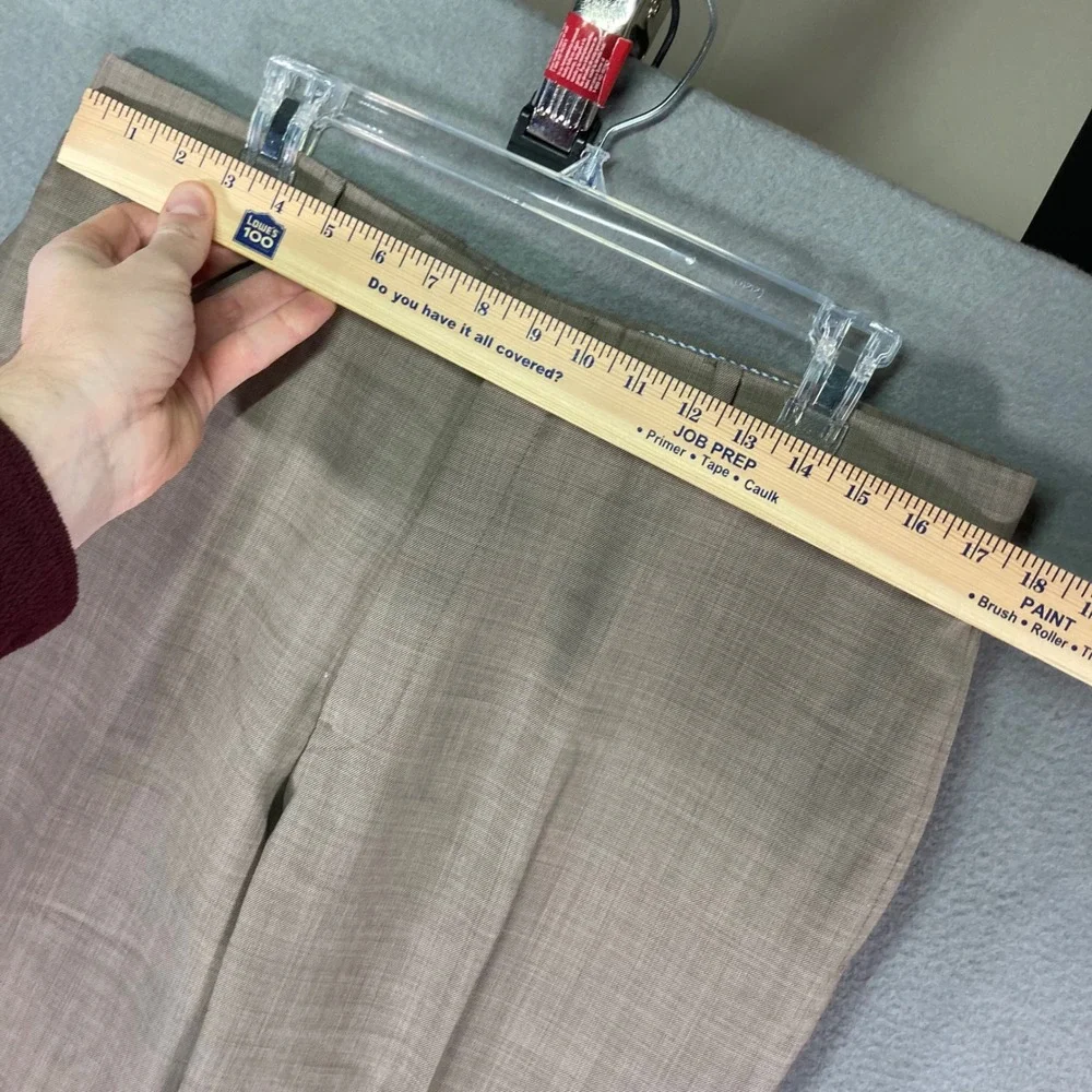 Tommy Hilfiger Men's Wool‎ Blend Dress Pants Slacks Tan Size 36x30 Pleated